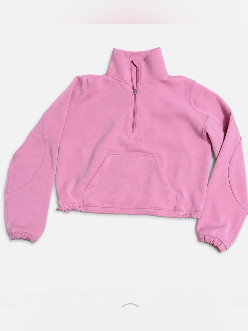 Lululemon Brushed Softstreme Half Zip Pink Size 4